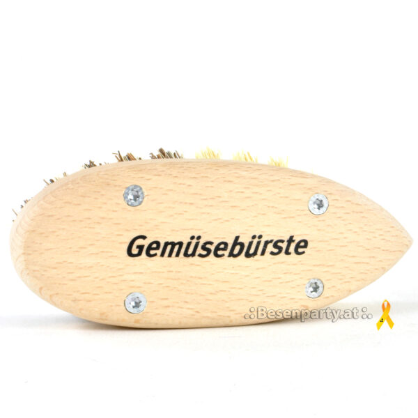 Gemüsebürste, Buche natur, Fibre (weich), Union (hart)