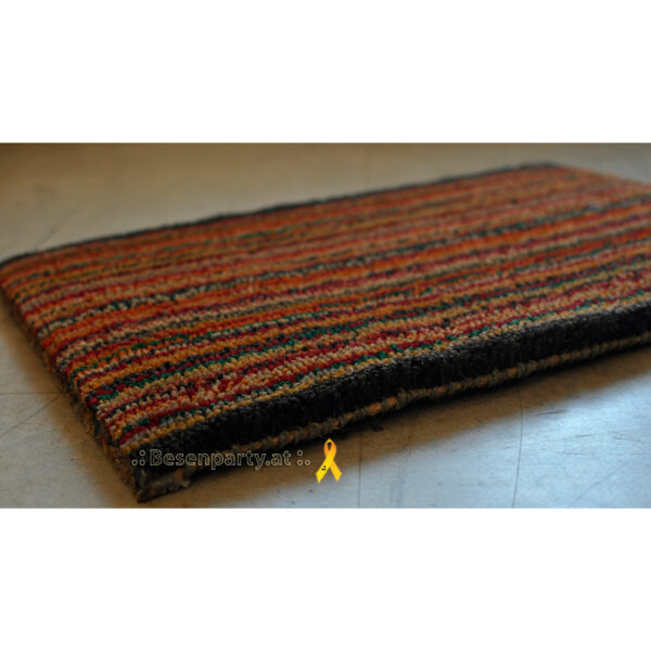 Schmutzfangmatte, Extra India Velours bunt meliert, 39 x 59cm