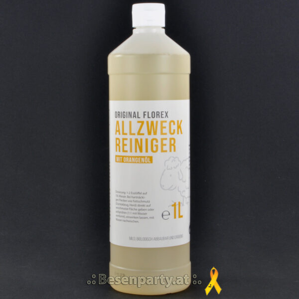 Allzweckreiniger mit Orangenöl 1 Liter biologisch abbaubar