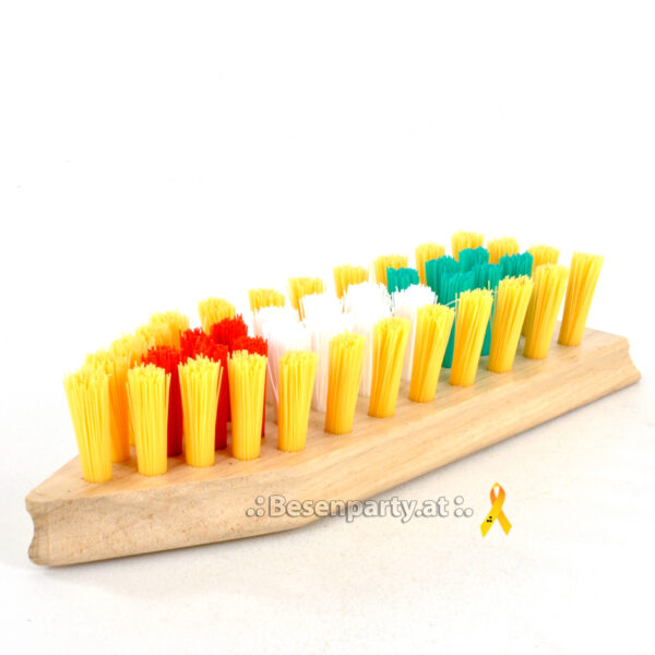 Abreibbürste, Nylon bunt