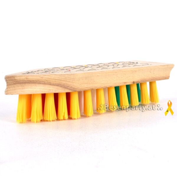 Abreibbürste, Nylon bunt – Bild 2